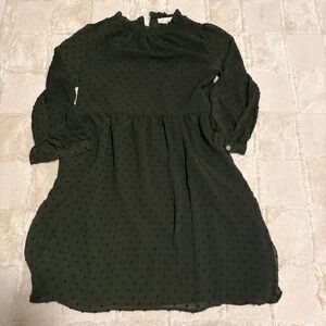 Loft Olive Mini Dress XS